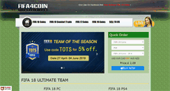 Desktop Screenshot of fifa4coin.com
